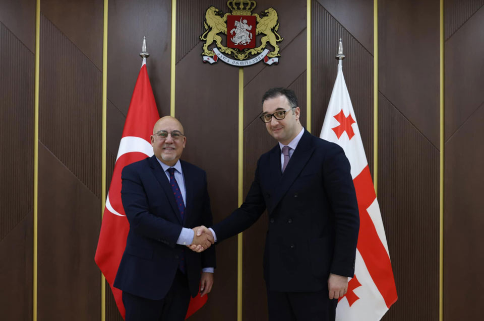 გარემოს დაცვისა და სოფლის მეურნეობის მინისტრი საქართველოში თურქეთის ელჩს შეხვდა