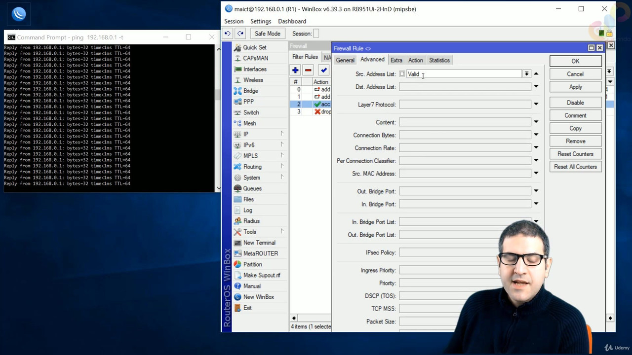 8 Configuring Mikro Tik Port Knocking Part2 mp4 0003