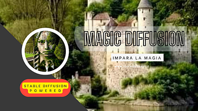 Magic Diffusion - Crea Immagini da Paesaggi ed Inserisci Messaggi Subliminali - Ita