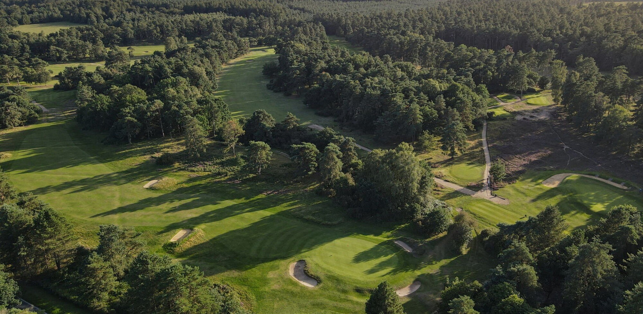 View across the fairways at Thetford Golf Club