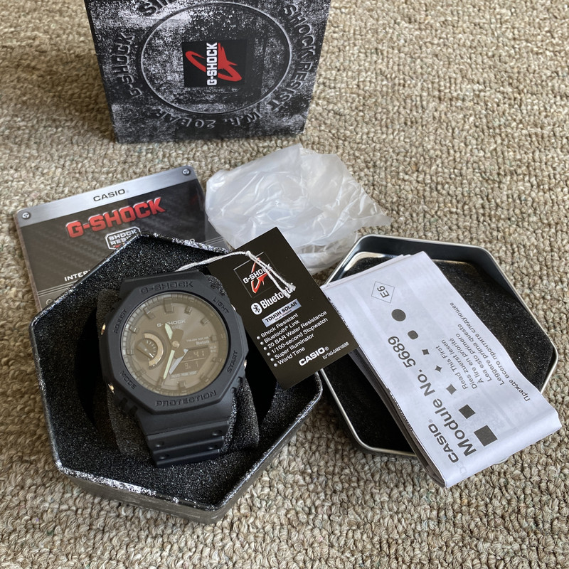 FS: Casio G-Shock GA-B2100-1A1 blacked out solar BT | WatchUSeek Watch  Forums