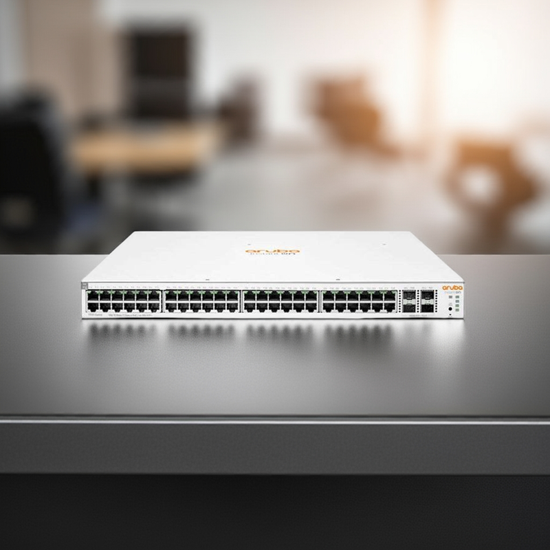 Switch Aruba 1930 com 48 portas Gigabit PoE+