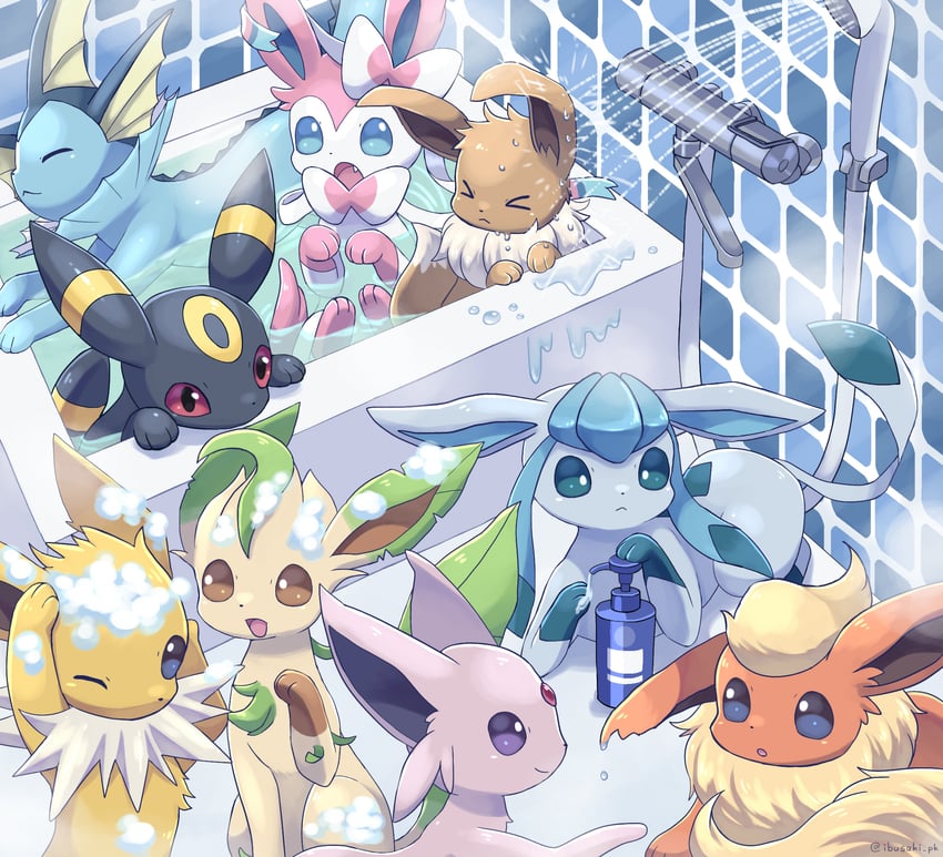 eevee-sylveon-umbreon-glaceon-vaporeon-a