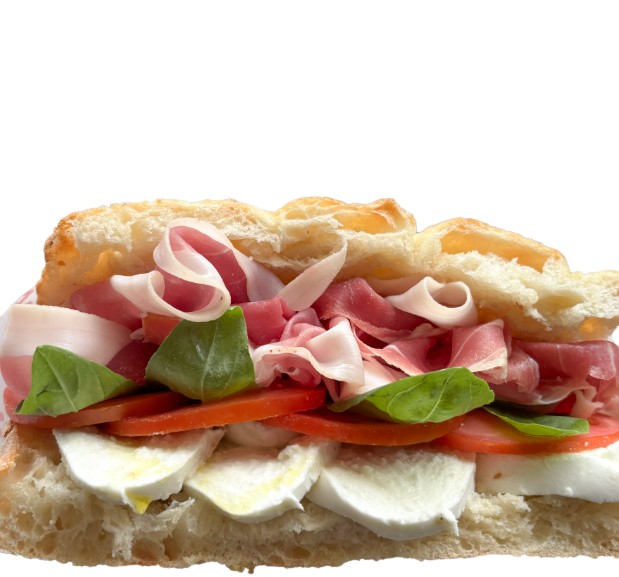 Focaccia Crudaiola 10 pezzi