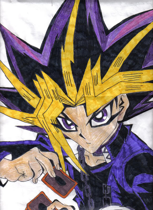 Hình vẽ Atemu (Yami Yugi) bộ YugiOh (vua trò chơi) - Page 3 1_Atemp_297