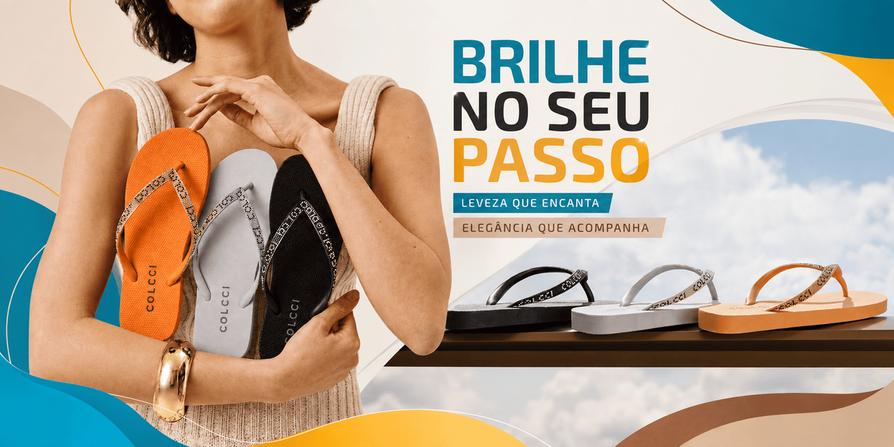 Banner Chinelo Feminino Fiji Colcci Original