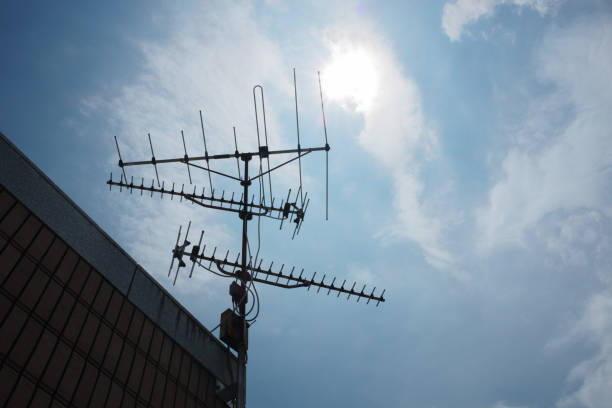 Antena antiga UHF-VHF