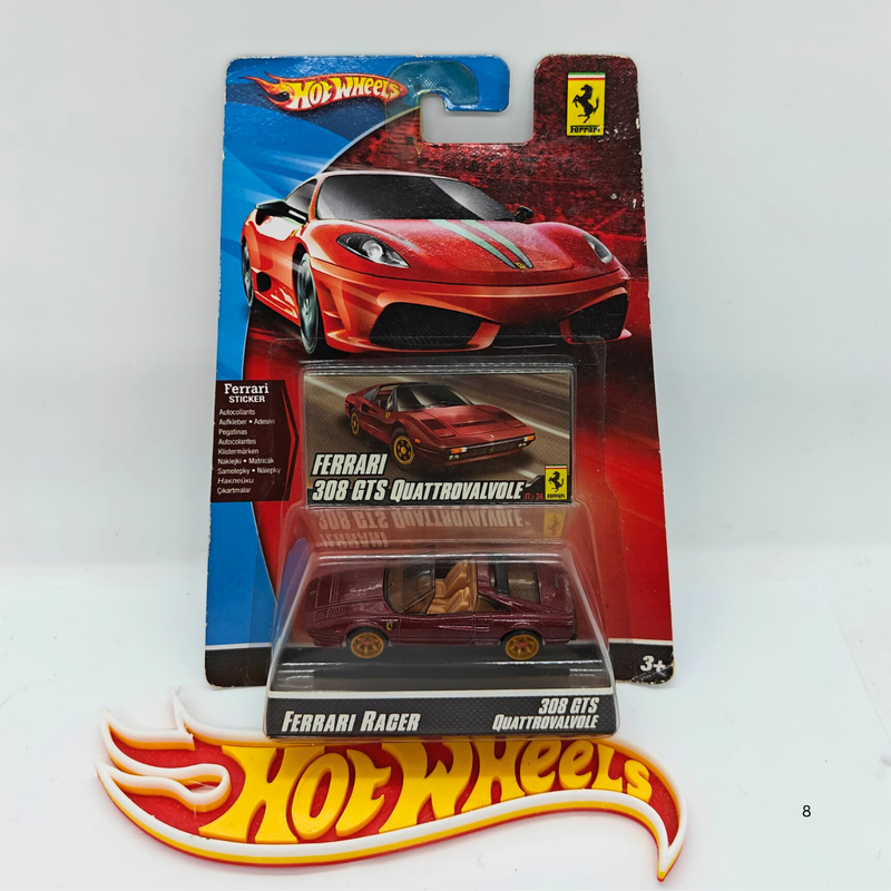 Hot Wheels Ferrari Racer 308 GTS Quattrovalvole VHTF RARE New old