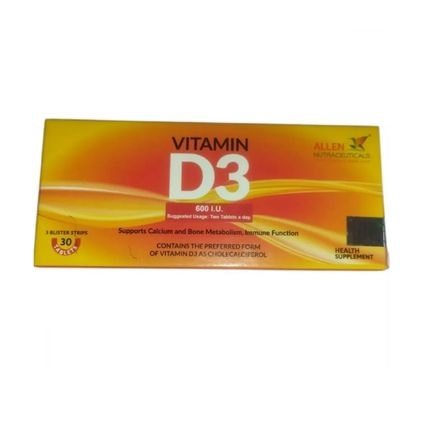 Allen Vitamin D3 (30tab)