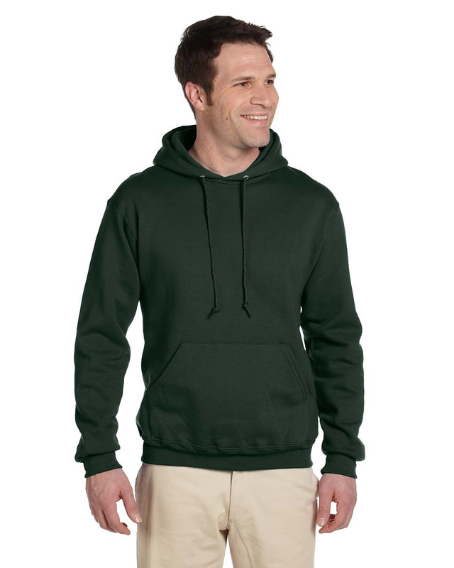 Jerzees Adult Super Sweats® NuBlend® Fleece Pullover Hooded Sweatshirt - 4997 - Picture 7 of 14