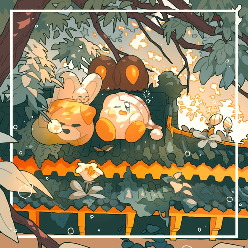 kirby-elfilin-sleep-kirby-awoofy-and-clo