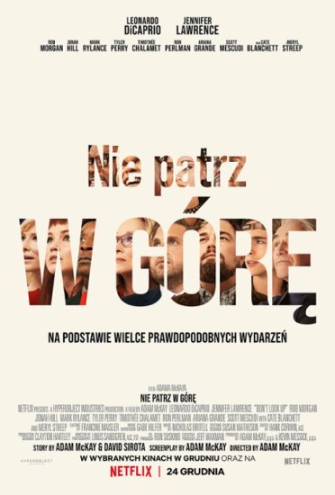 Nie patrz w górę / Don't Look Up (2021) PL.WEB-DL.XviD-GR4PE | Lektor PL