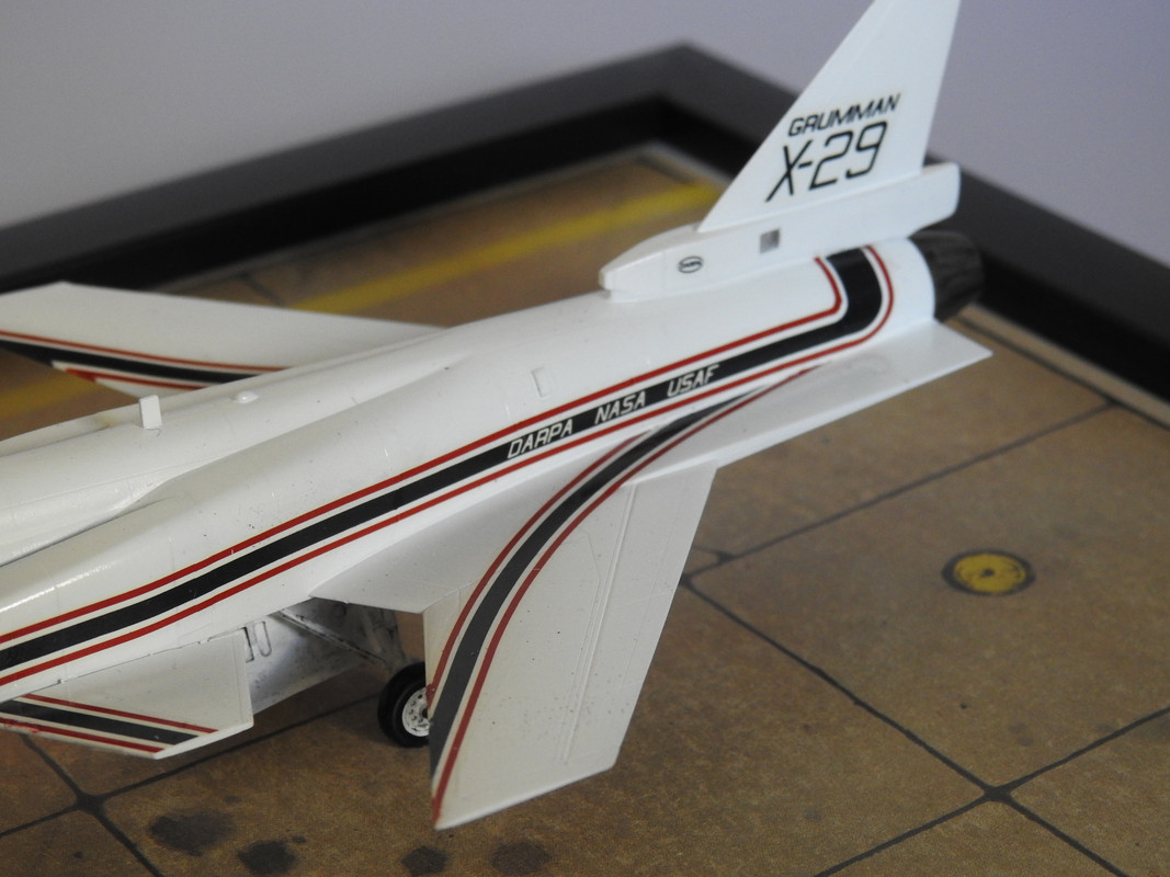 X-29, Hasegawa 1/72 –Klar DSCN5229