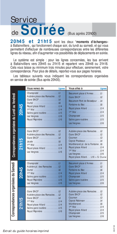 Service soirée final