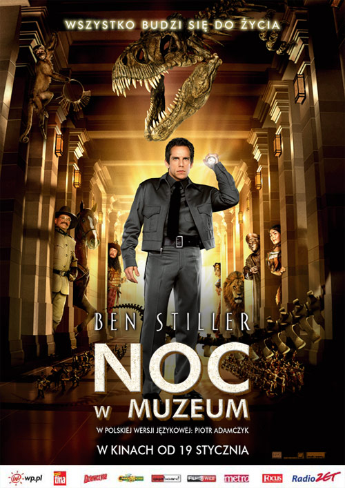 Noc w muzeum / Night At The Museum (2006) PLDUB.720p.BDRip.XviD.AC3-ELiTE / Dubbing PL