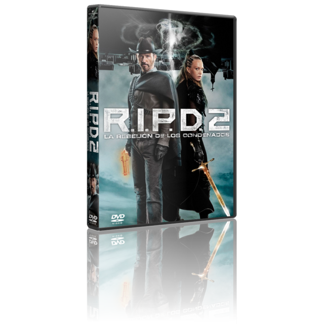 Portada - R.I.P.D. 2 - La Rebelión de los Condenados [DVD9 Custom][Pal][Cast/Ing/Ale][Sub:Varios][Acción][2022]