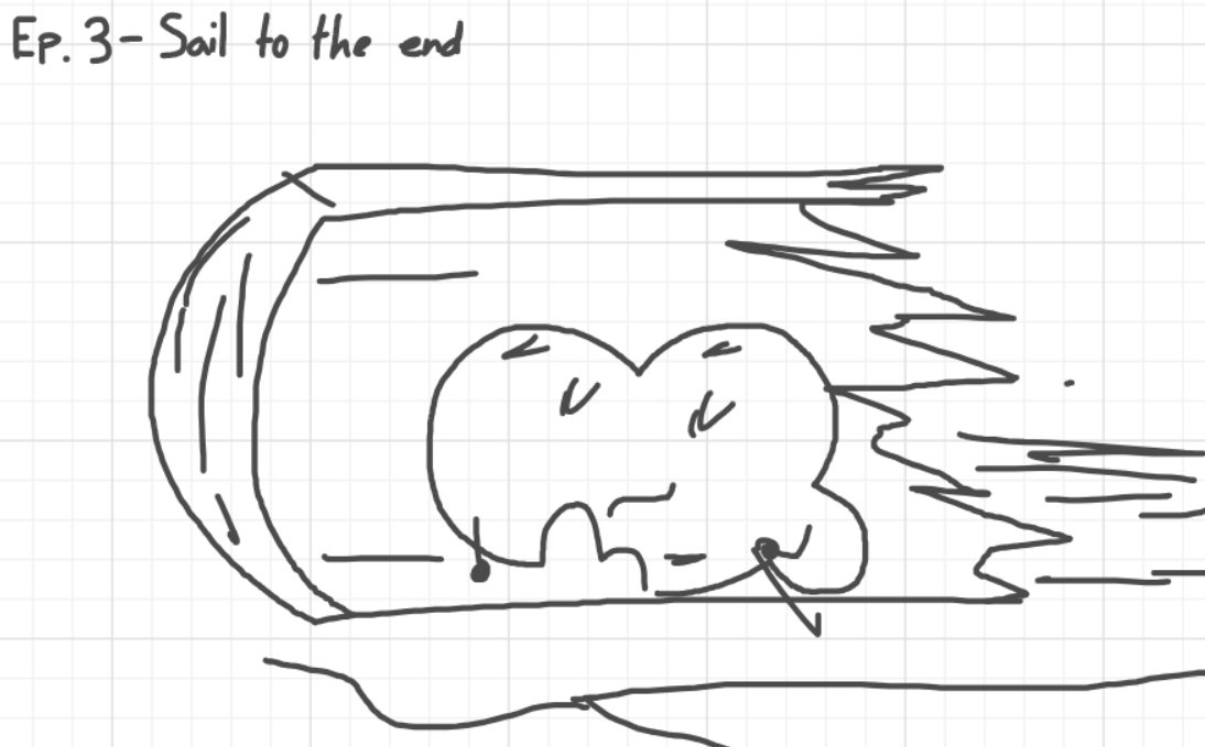 A panel from The Prime Number Few, episode eight of the Board Boards object show by Furretwalk/WalkingFurret.