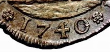  4 reales columnario de 1740. Felipe V, México 3148-A119-8600-4-B3-E-9-ED1-0-F5-E2-A97-FCFB