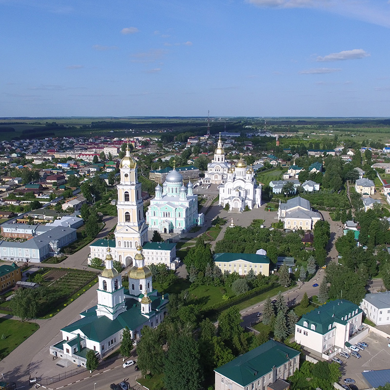 Карта серафимо дивеевского монастыря