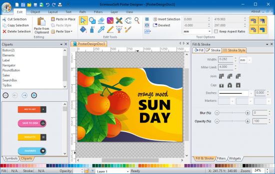 EximiousSoft Poster Designer 5.00