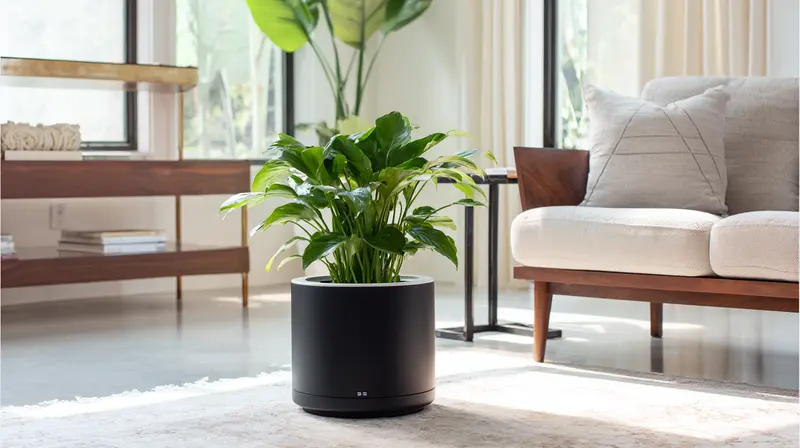 горшок с автополивом