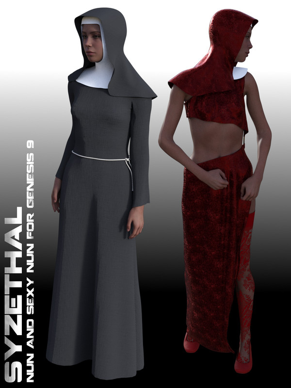 Nun and Sexy Nun for Genesis 9