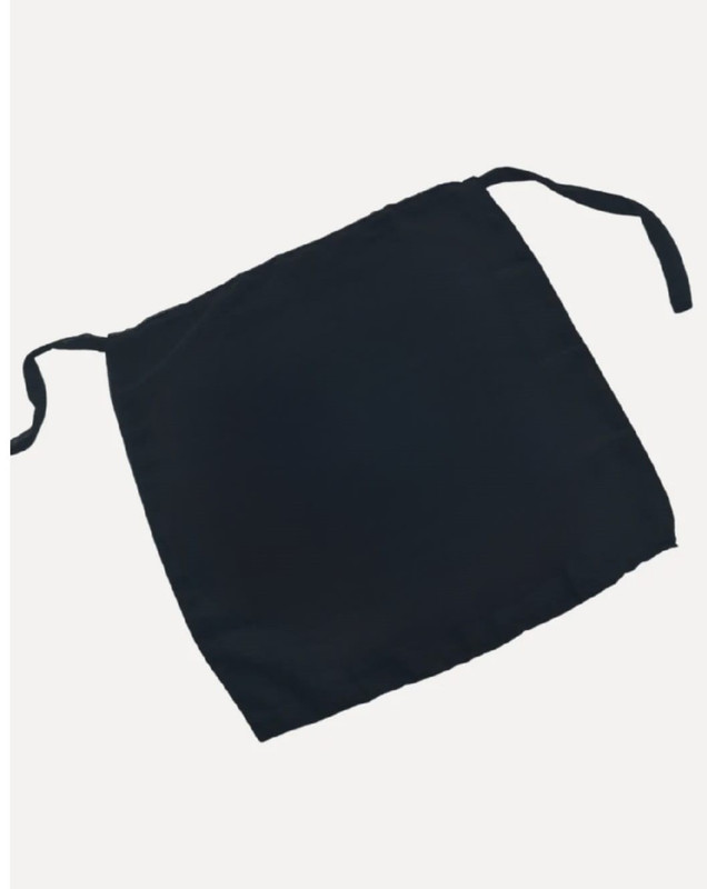 Tie Back Niqab- Black