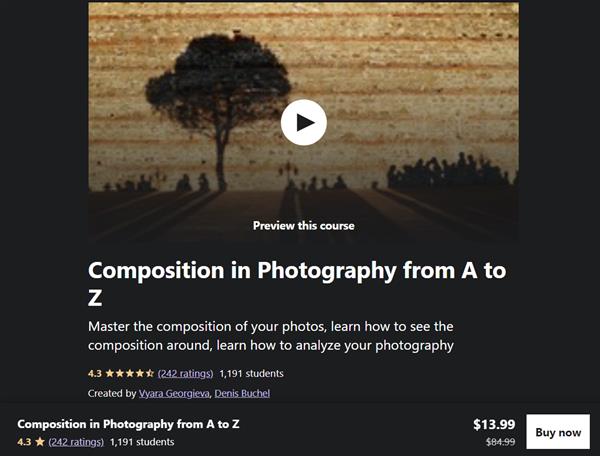 Udemy - Composition in Photography from A to Z
