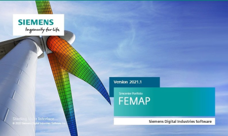 Siemens Simcenter FEMAP 2021.2.1 (x64) with NX Nastran