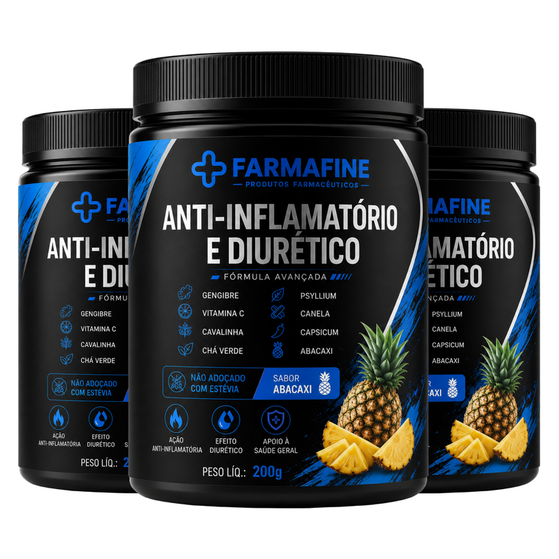 Anti-inflamatório e Diurético — 3 potes