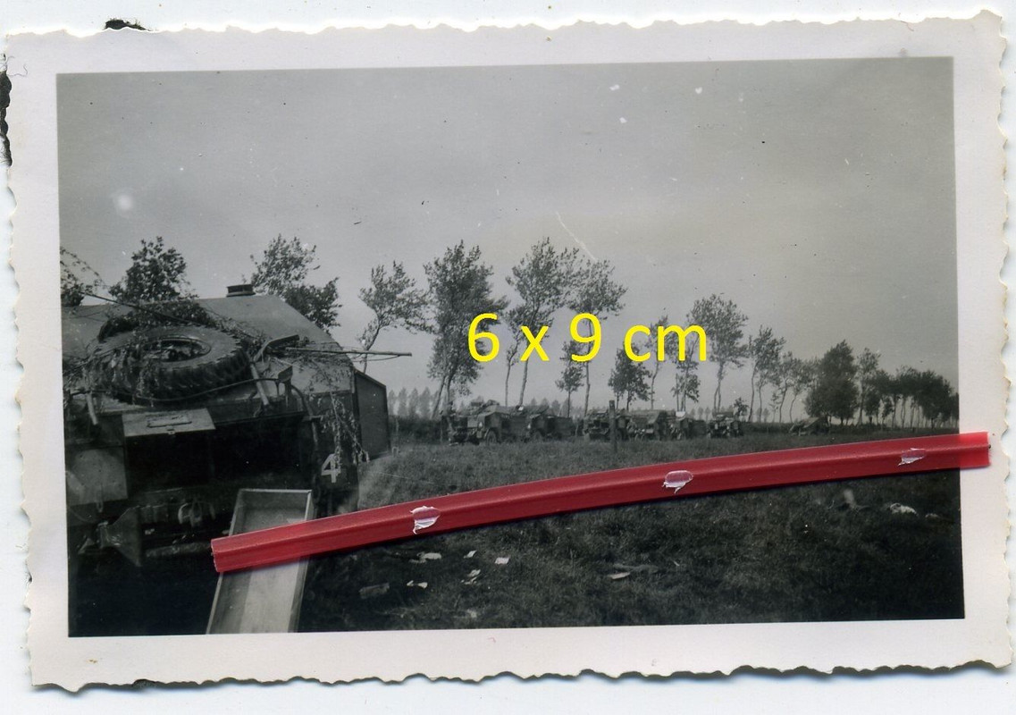 Foto Kampfraum Dünkirchen verlassene engl. LKW K