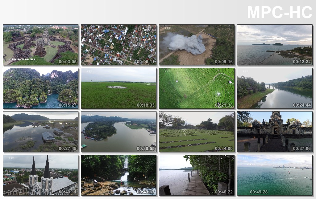 Podivuhodné Thajsko / Thailand from Above / CZ