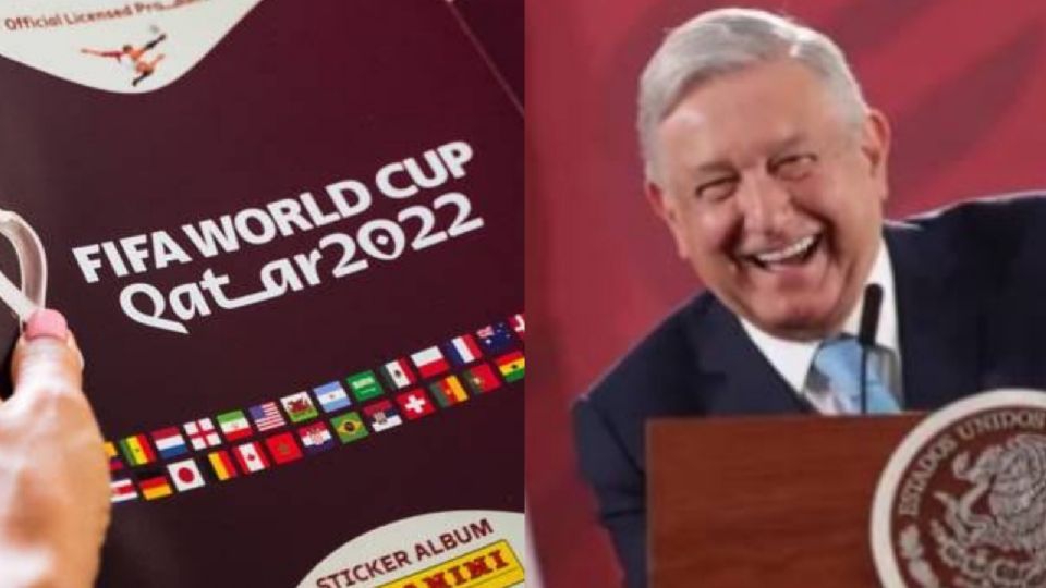 AMLO también es parte del Mundial de Qatar 2022 y el famoso álbum de estampas lo confirma