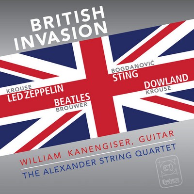 William Kanengiser and Alexander String Quartet - British Invasion (2023) [CD-Quality + Hi-Res] [Official Digital Release]