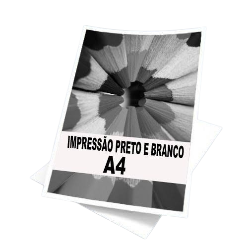 * IMPRESSÃO PRETO E BRANCO