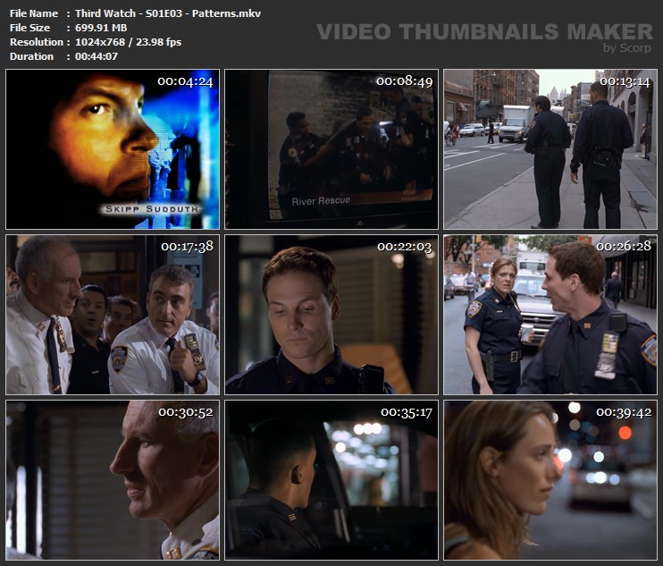 Third Watch - S01E03 - Patterns.mkv