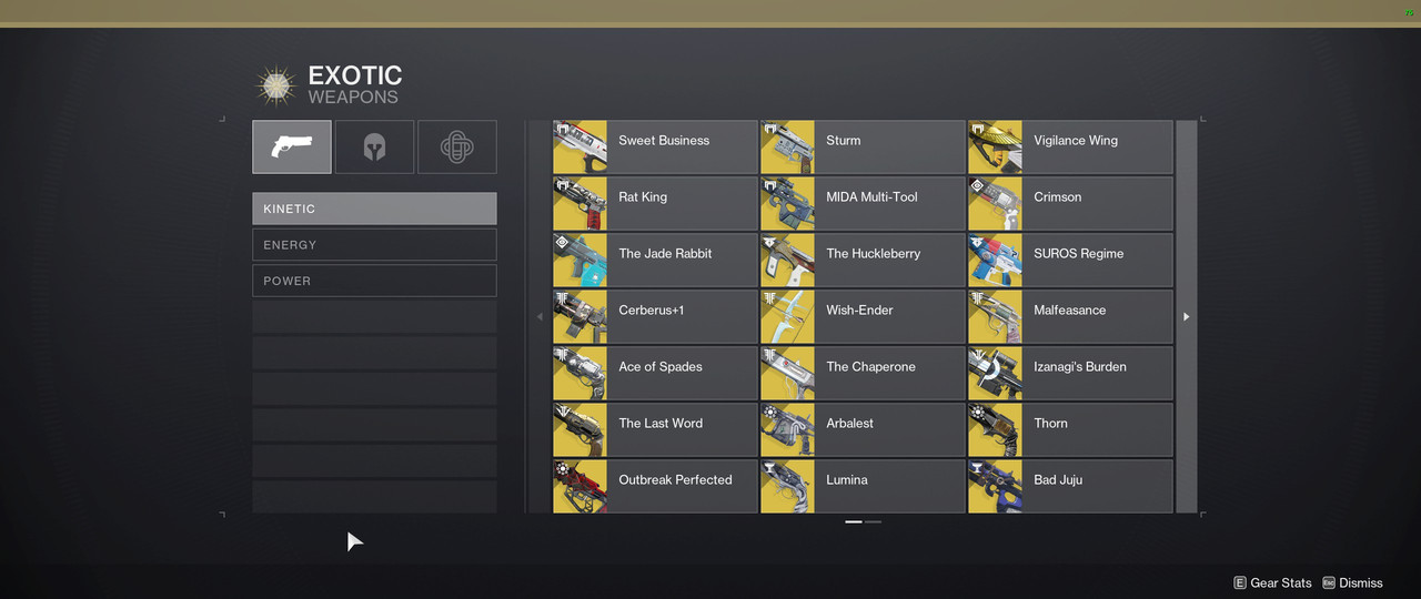 Exotics Weapons (1)
