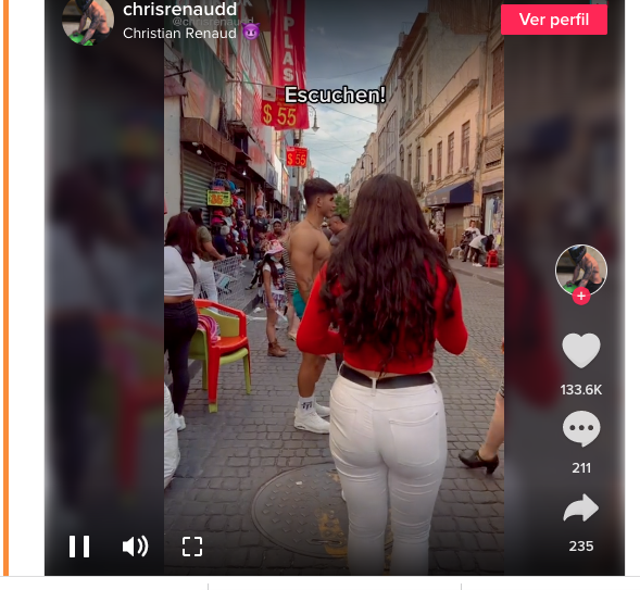 Mujer rechaza fotografiarse con un modelo y se vuelve viral en TikTok