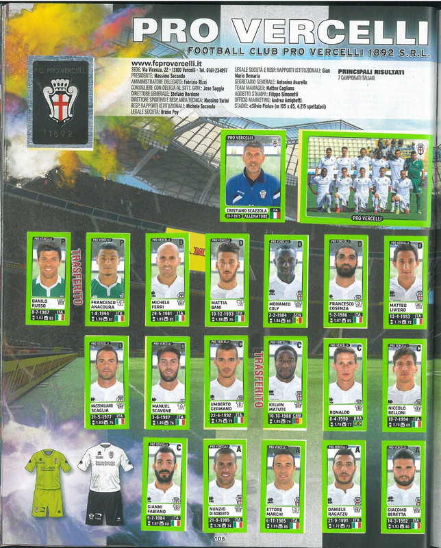 Album Calciatori 2014-2015 Panini-108