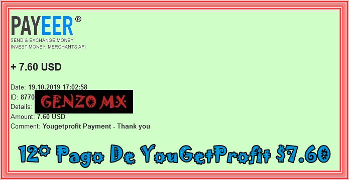 12° Pago De YouGetProfit $7.60 12-Pago-De-You-Get-Profit-7-60