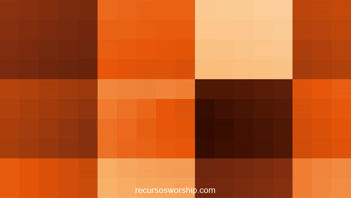 loop vj mosaico naranja terracota