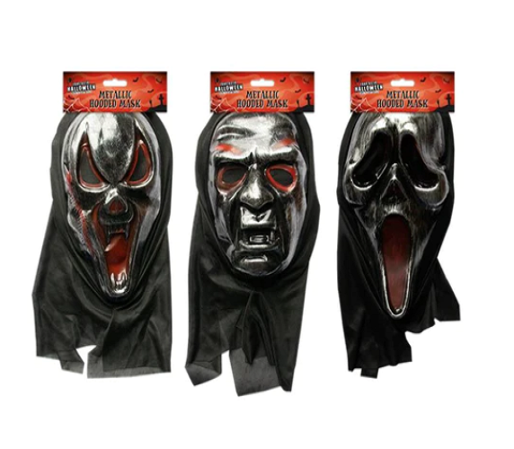 Masque Fantôme Halloween - Masque Complet Effrayant En Latex, Respirant, Pour Fêtes D'Horreur, Carnaval, Cosplay - Accessoire Terrifiant Blanc - 2