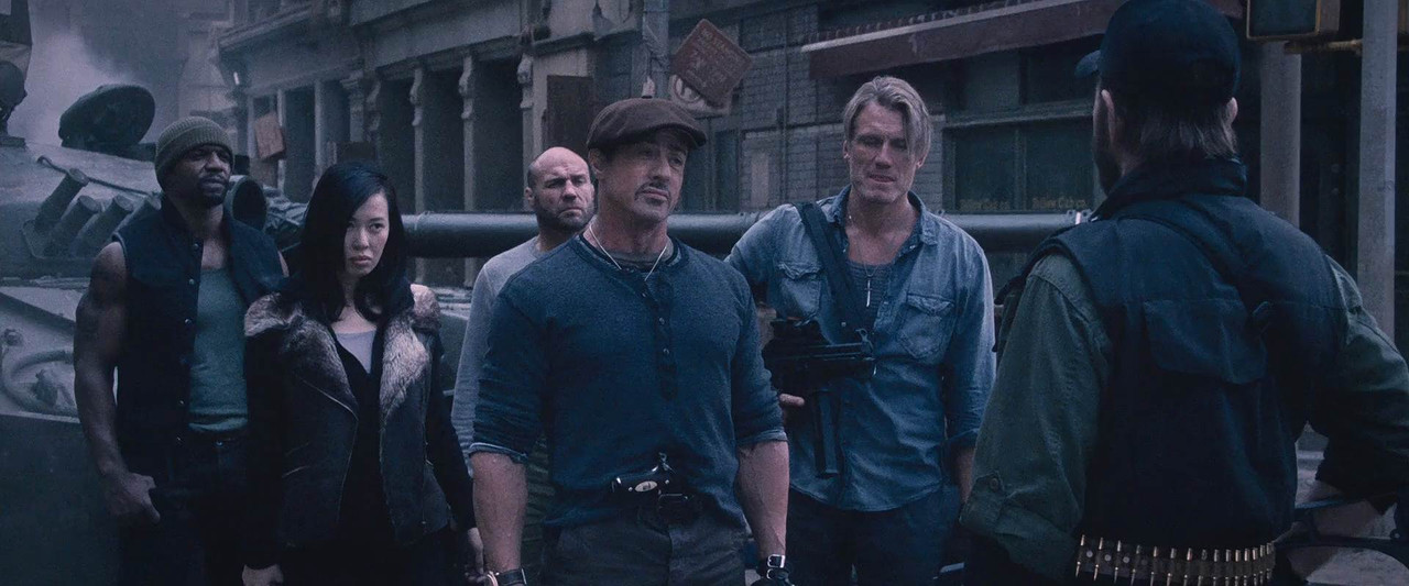 The Expendables 2 2012 BluRay [Hindi + Tamil + Telugu + English] 480p, 720p, 1080p ESub Screenshot