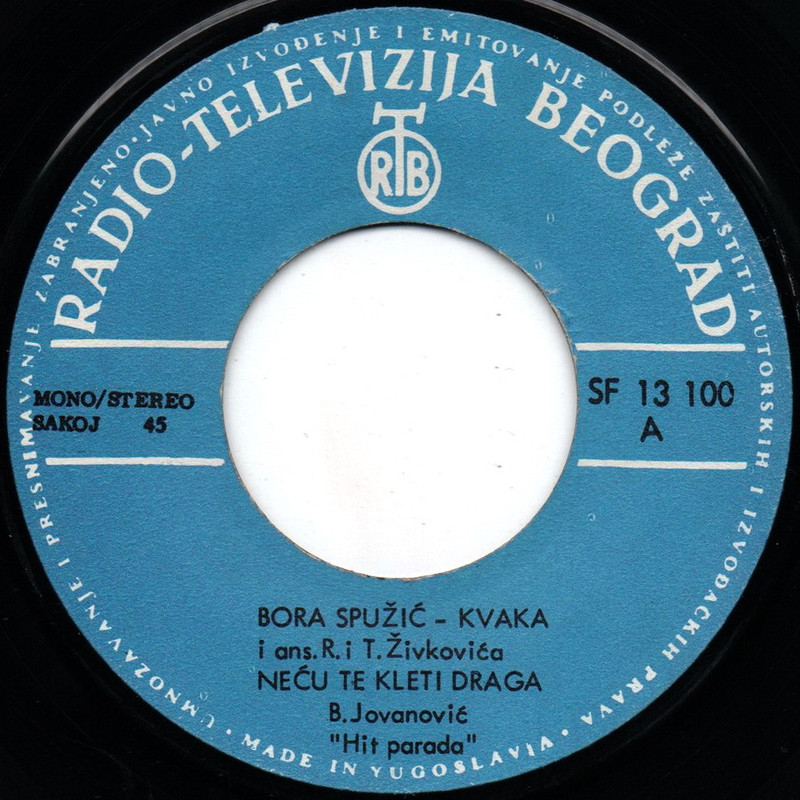 Bora Spuzic Kvaka 1975 sA