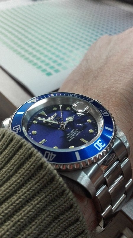 Uhrmeister - Invicta Pro Diver Azul