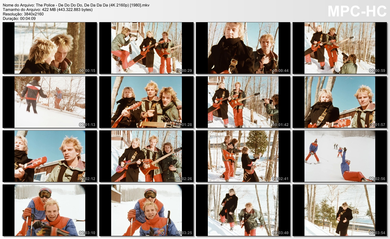 The Police - De Do Do Do, De Da Da Da (4K 2160p) [1980]