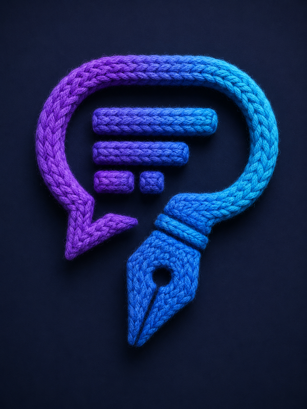 Result of: Knit & Identity: Woven Wool Logo
