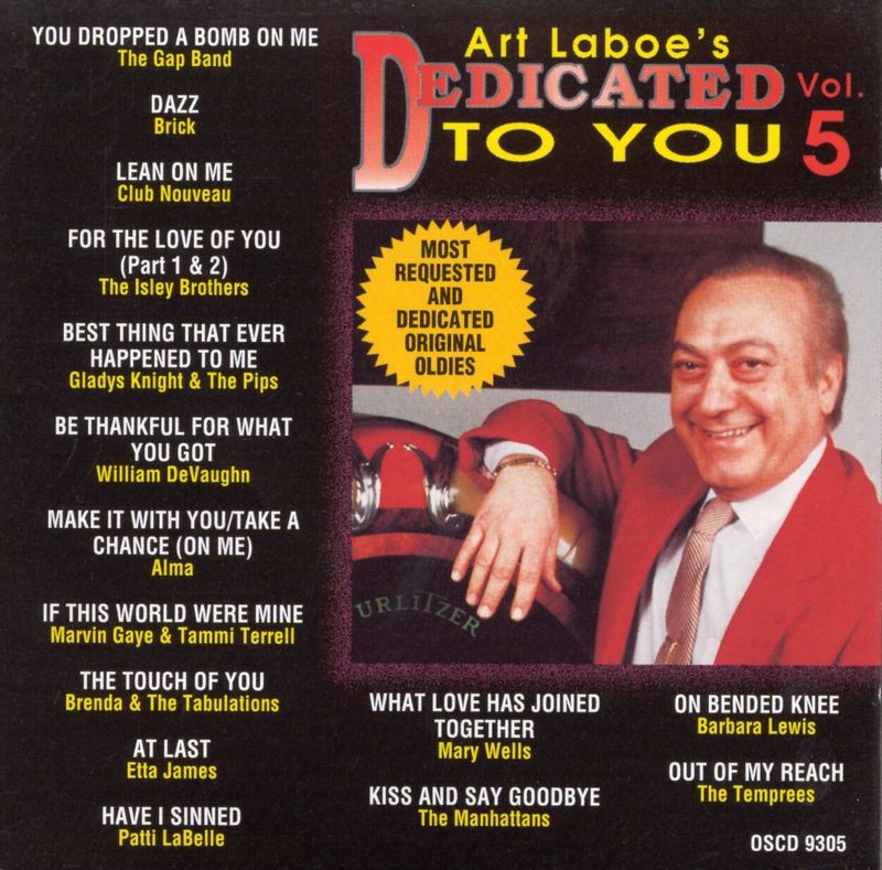 Art Laboe's Dedicated to You, Vol. 5Front
