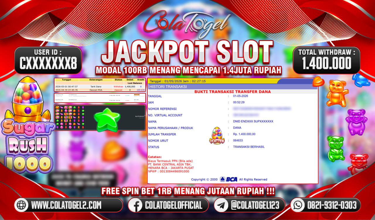 JACKPOT SLOT GACOR!!