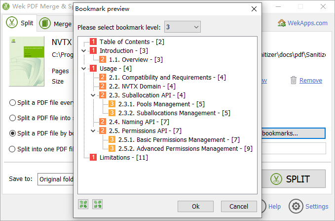 WekApps PDF Merge & Split Pro 2.10 WPM-SP2M